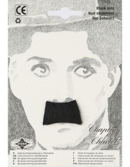 Moustache chaplin