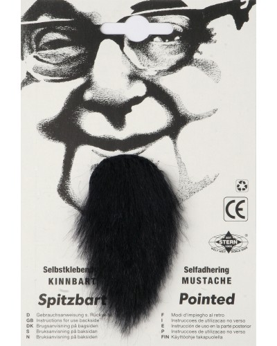 Moustache pointed