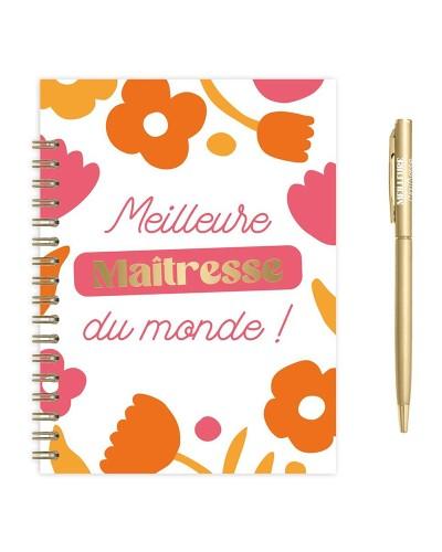 Coffret Carnet Stylo Maîtresse