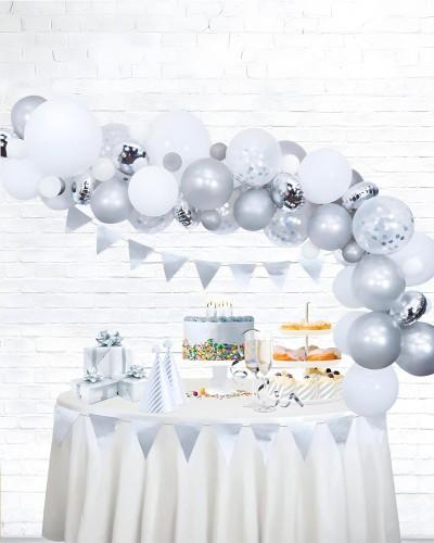 Arches de Ballons argent "KIT"