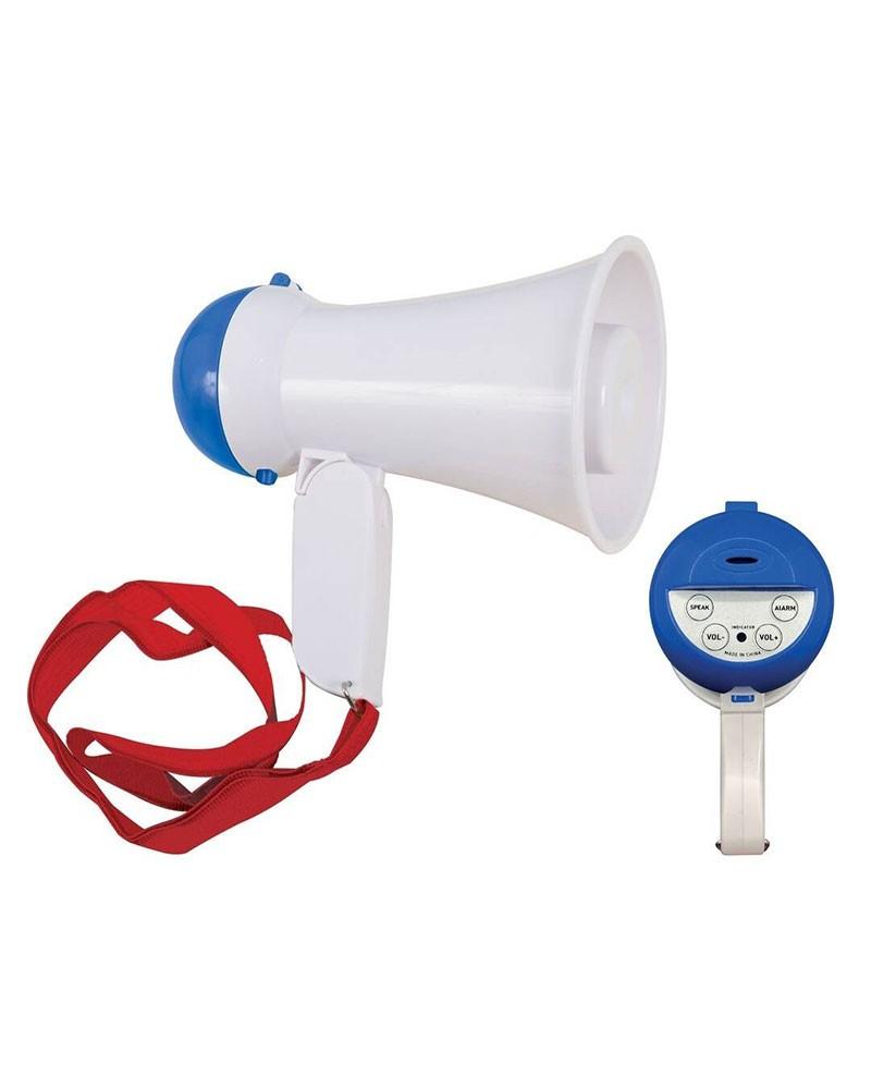 Mégaphone compact avec dragonne – 16 cm Mégaphone compact avec dragonne – 16 cm