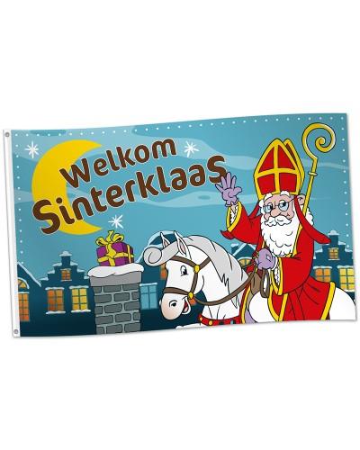 DRAPEAU POLYESTER 150CM X 90CM - Saint Nicolas