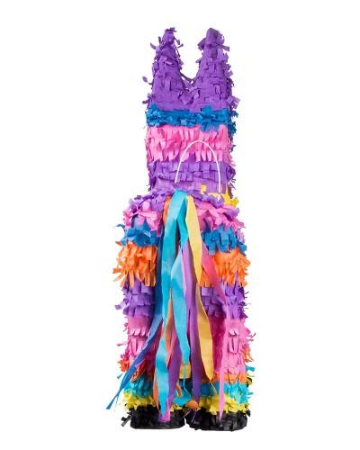 Piñata âne multicolore 55 cm