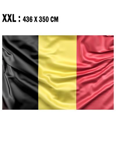Drapeau Belgique XL 436 x 350 cm