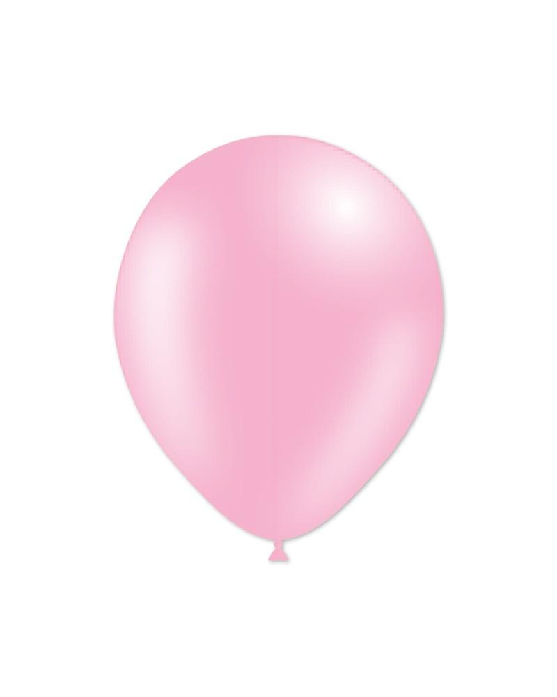 Ballons rose bébé 5″ 100 pcs