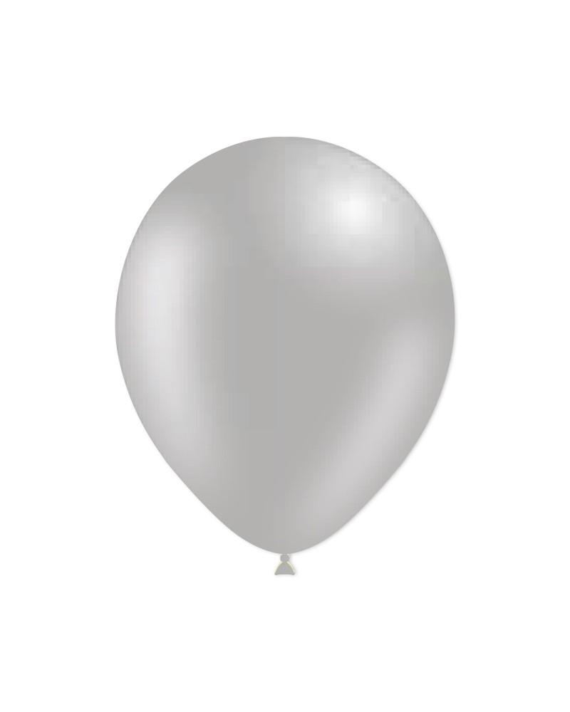 Ballons gris 5″ 100 pcs