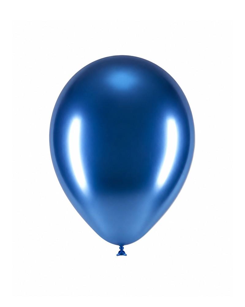 Ballons bleus brillants 5″ 100 pcs
