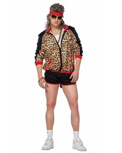 Ensemble disco années 80 panthère homme
