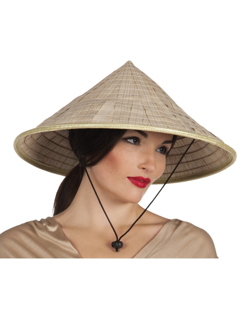Chapeau paille chinois