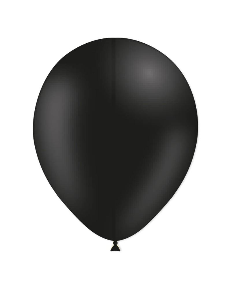 Ballons noirs 12″ 100 pcs