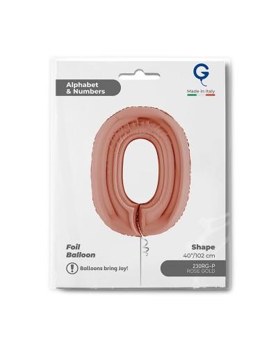 Chiffre Rose Gold 0