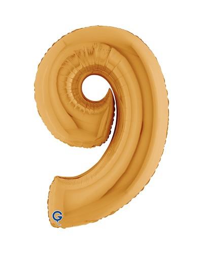 Chiffre Doré 9