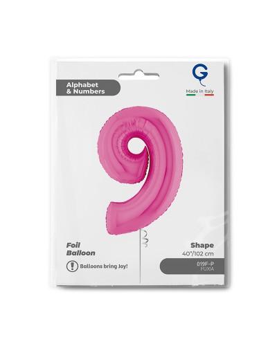 Chiffre Fuchsia 9