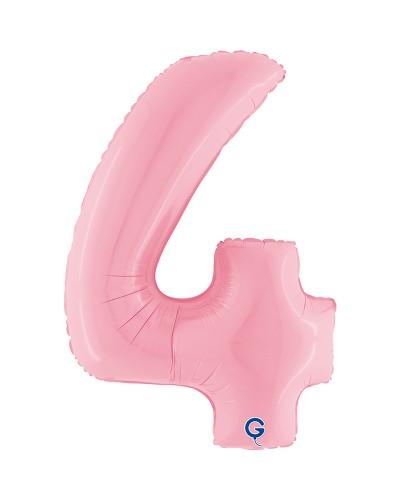 Chiffre Rose Pastel 4