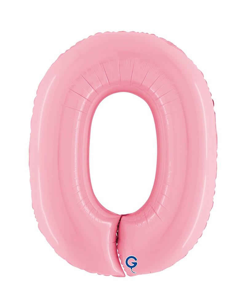 Chiffre Rose Pastel 0 Chiffre Rose Pastel 0