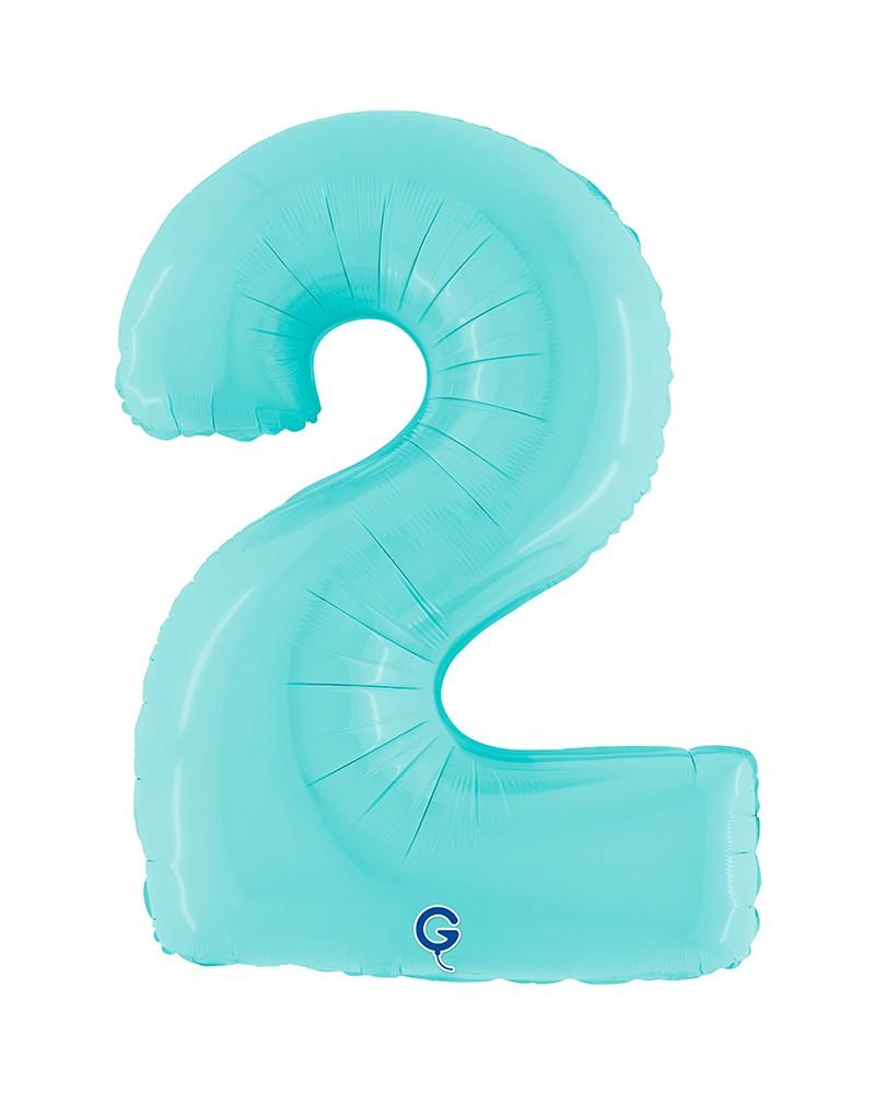 Chiffre Bleu Pastel 2 Chiffre Bleu Pastel 2