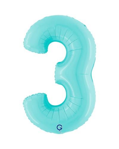 Chiffre Bleu Pastel 3
