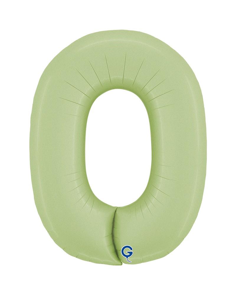 Chiffre Vert Olive 0 Chiffre Vert Olive 0