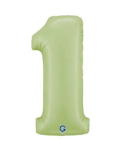 Chiffre Vert Olive 1