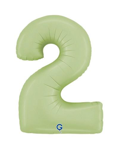 Chiffre Vert Olive 2