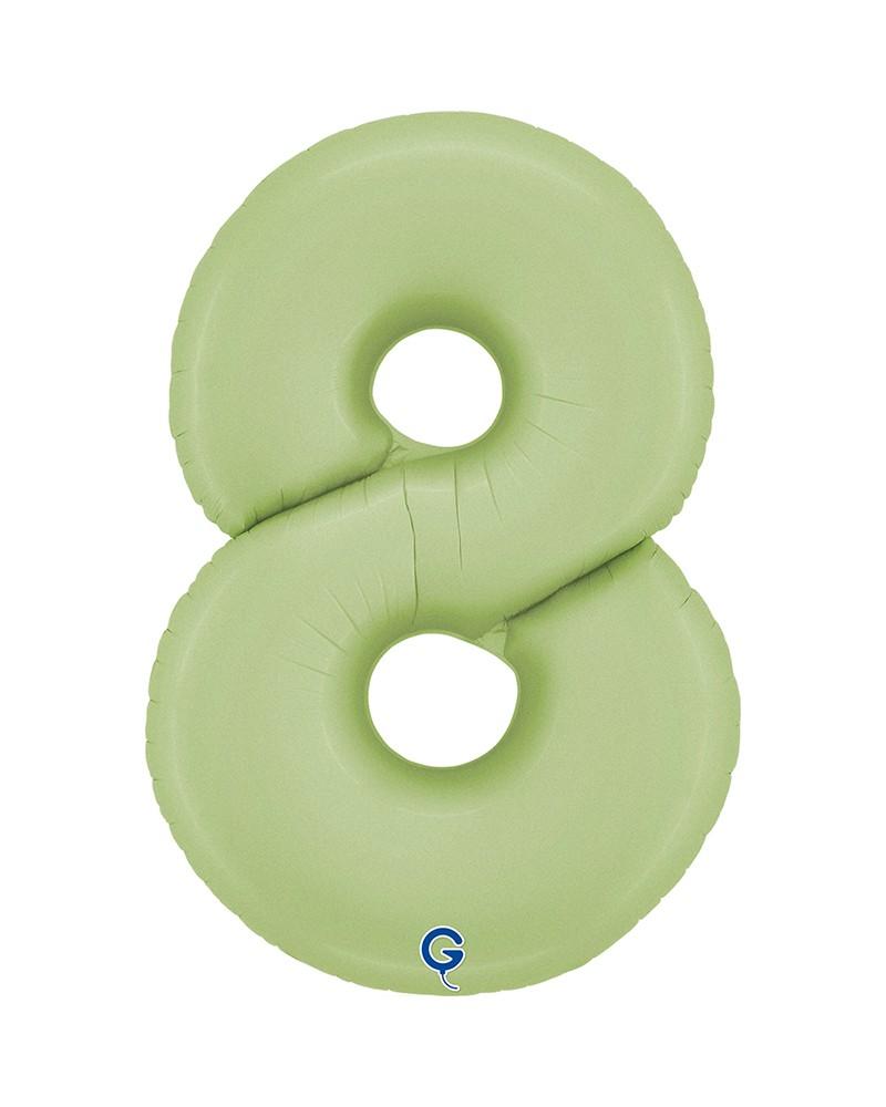 Chiffre Vert Olive 8 Chiffre Vert Olive 8