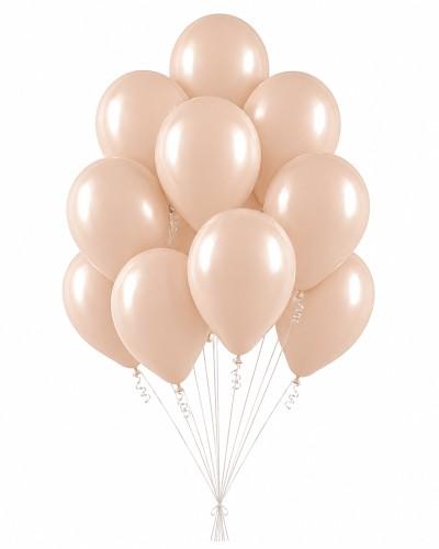 Ballons nude 12″ gonflés avec ficelle