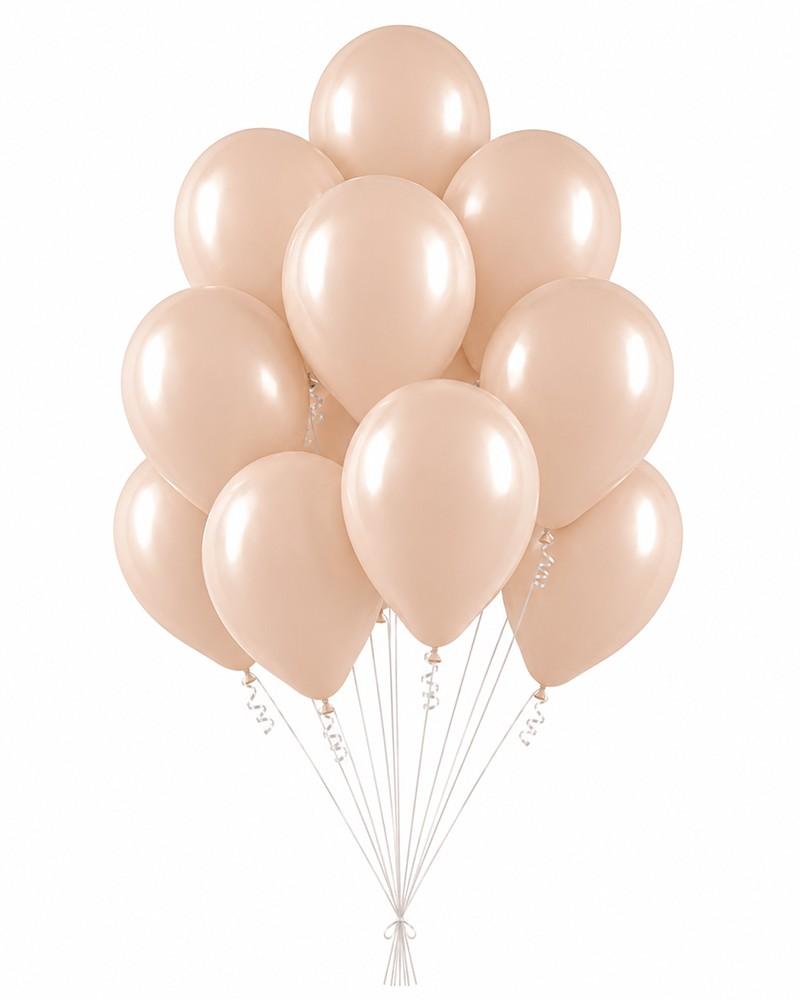 Ballons nude 12″ gonflés avec ficelle Ballons nude 12″ gonflés avec ficelle