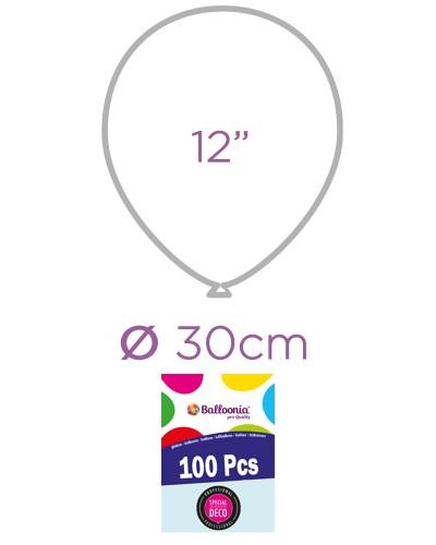 Ballons latex rose vintage 12″ – Ø 30 cm – Sachet de 100 pièces