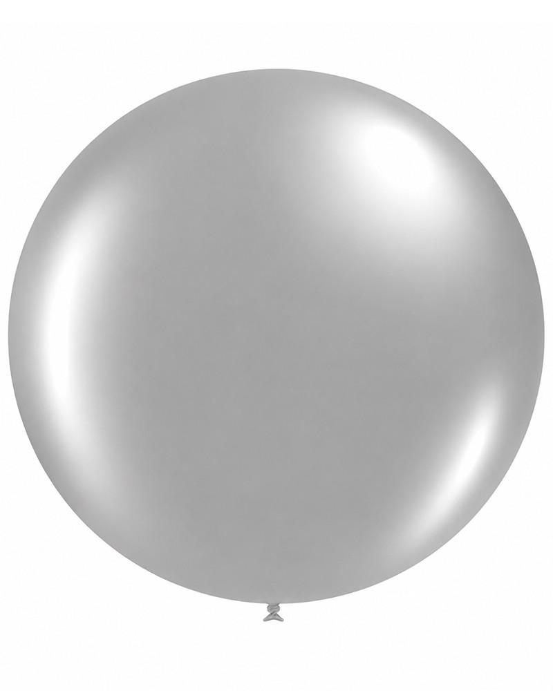 Ballons ronds gris 36″ 10 pcs Ballons ronds gris 36″ 10 pcs