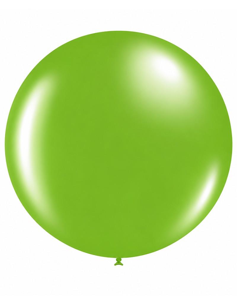 Ballons ronds vert pomme 36″ 10 pcs