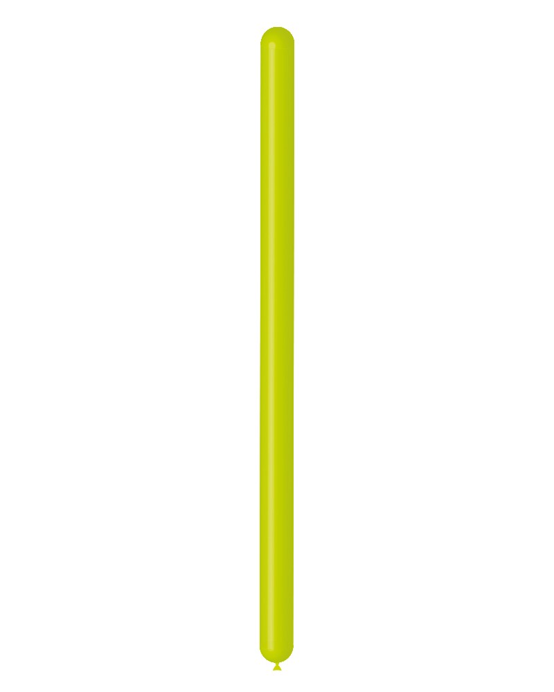 Ballon de modelage 260 vert citron standard 100 pcs Ballon de modelage 260 vert citron standard 100 pcs