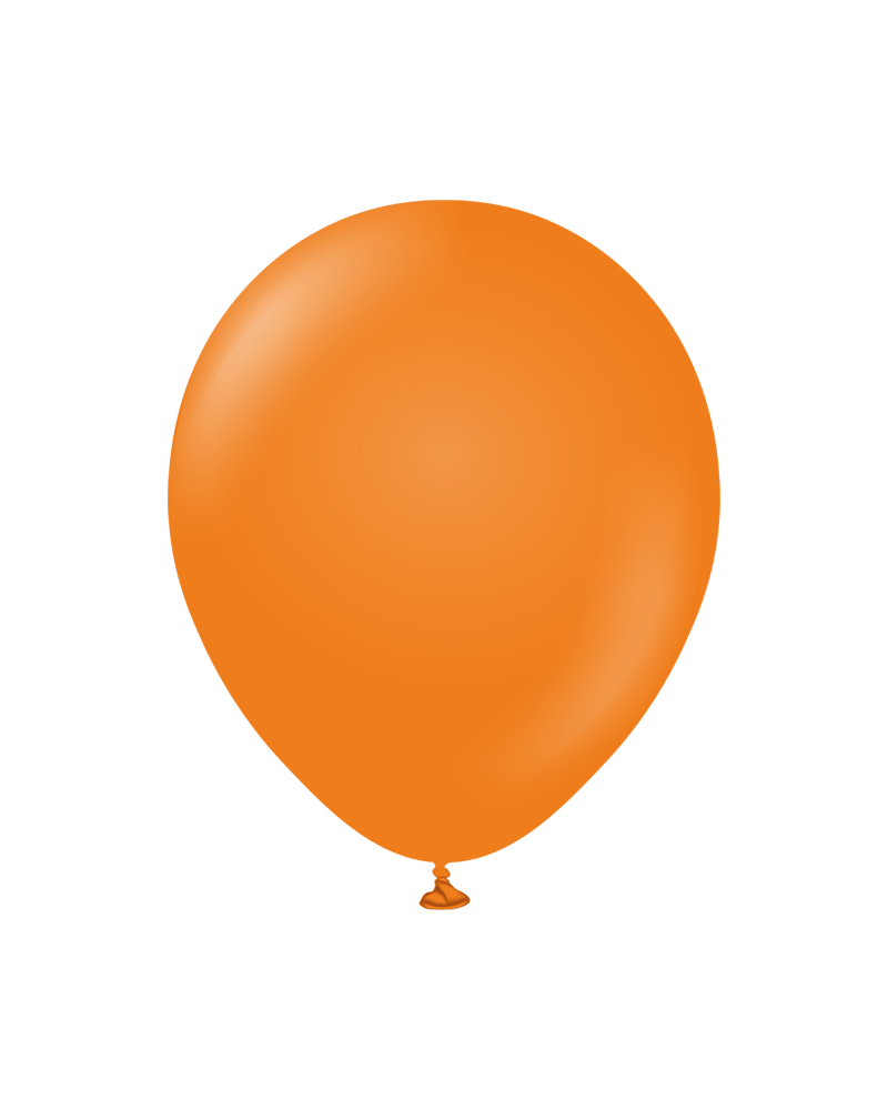 Ballons orange 5" Kalisan 100 pcs Ballons orange 5" Kalisan 100 pcs