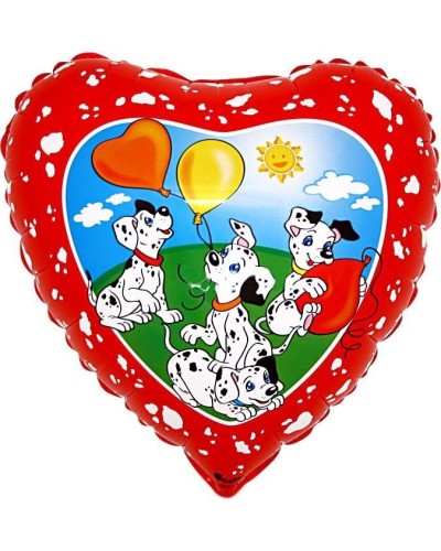 Ballon dalmatien