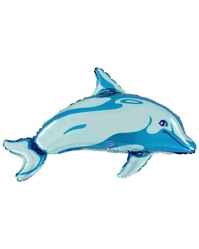 Ballon Dauphin Bleu