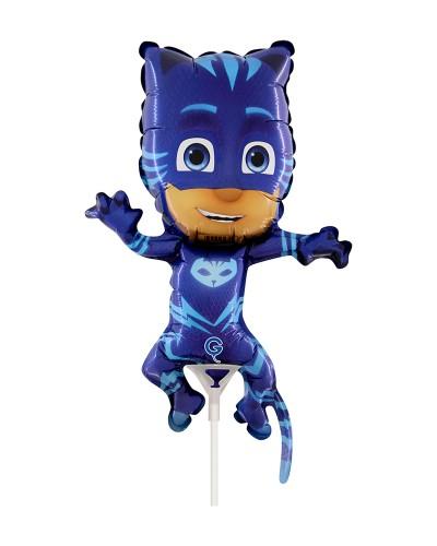 Ballon aluminium Pyjamasques - Mini-jeu de Cat Boy 14"