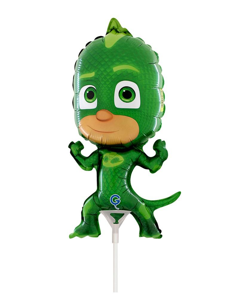 Ballon aluminium Pyjamasques - Mini Gekko 14" Ballon aluminium Pyjamasques - Mini Gekko 14"
