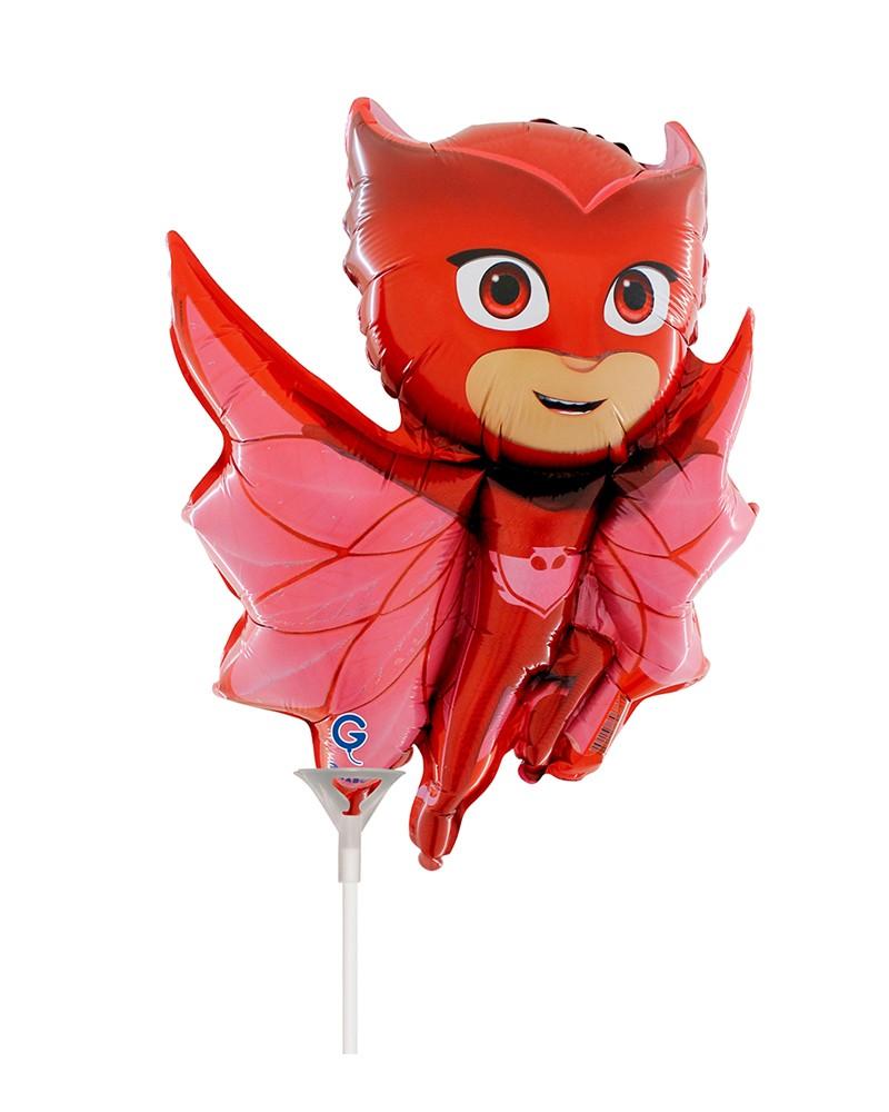 Ballon aluminium Pyjamasques - Mini Bibou 14"