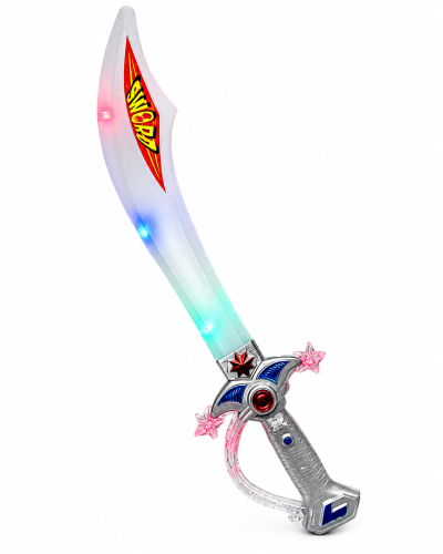 Épée étoile lumineuse 60 cm