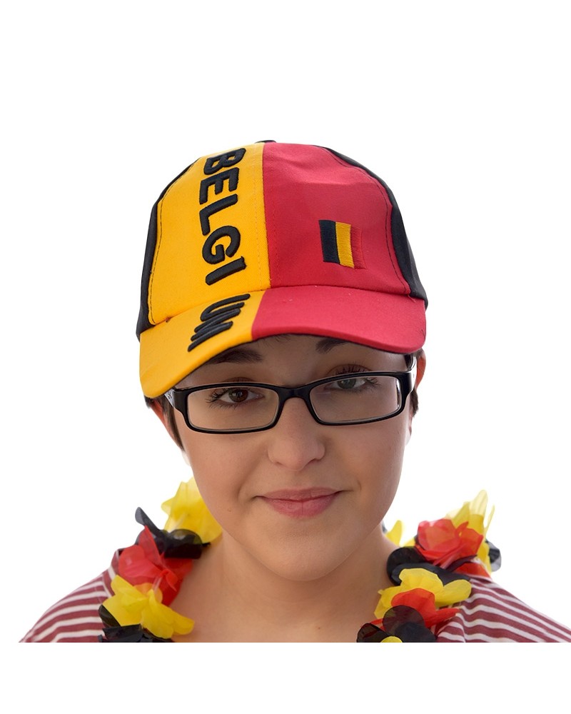 Casquette supporter belge