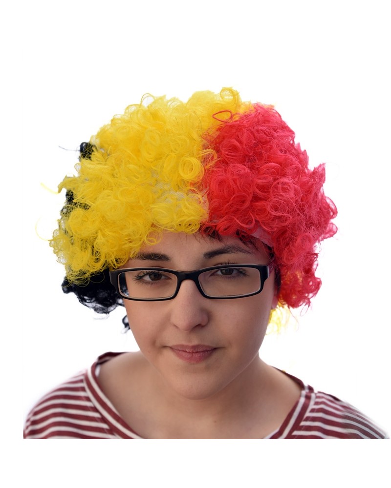 Perruque supporter Belge Perruque supporter Belge