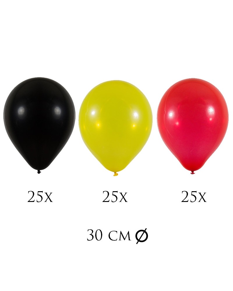 Kit Ballon Belgique 3x 25 Kit Ballon Belgique 3x 25