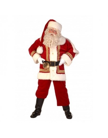 Pere noel luxe polyester 