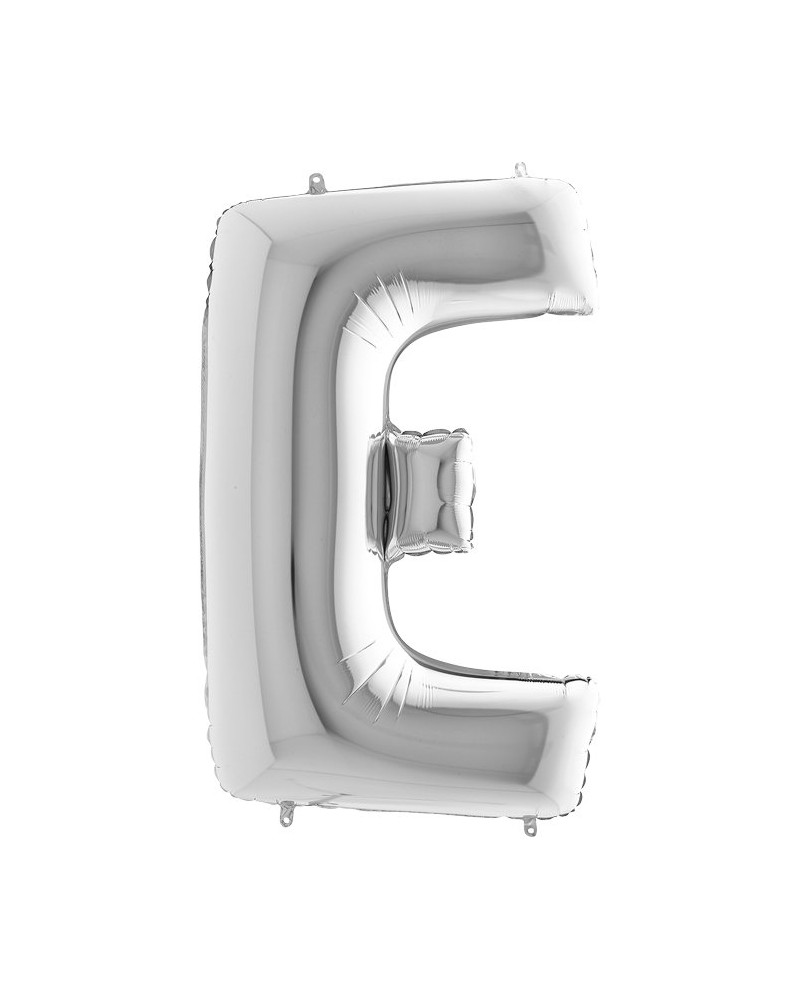 Lettre aluminium E 102 cm
