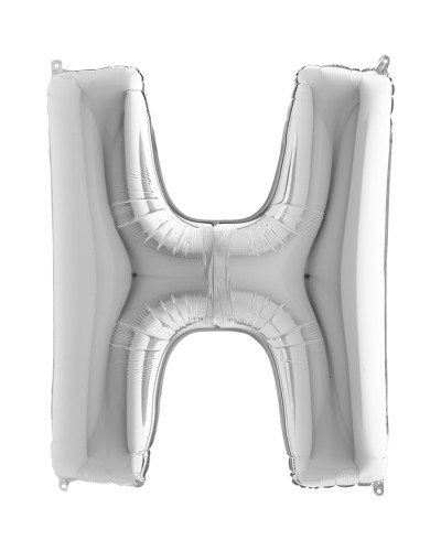 Lettre aluminium H 102 cm