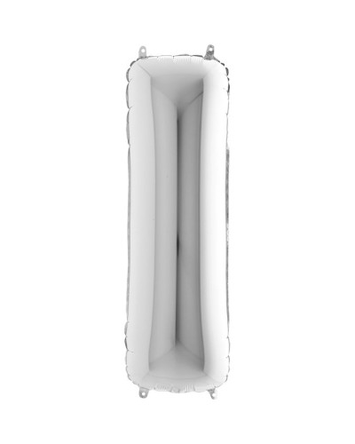 Lettre aluminium H 102 cm
