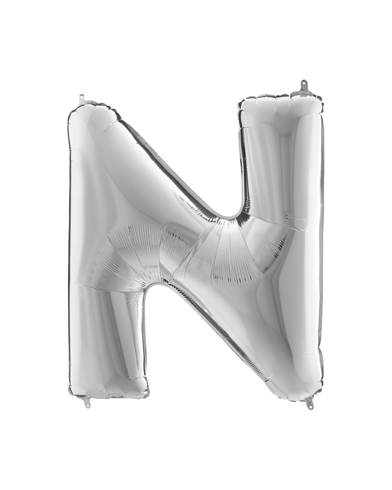 Lettre aluminium N 102 cm Lettre aluminium N 102 cm