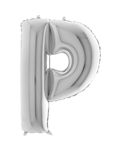 Lettre aluminium P 102 cm