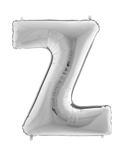 Lettre aluminium Z 102 cm