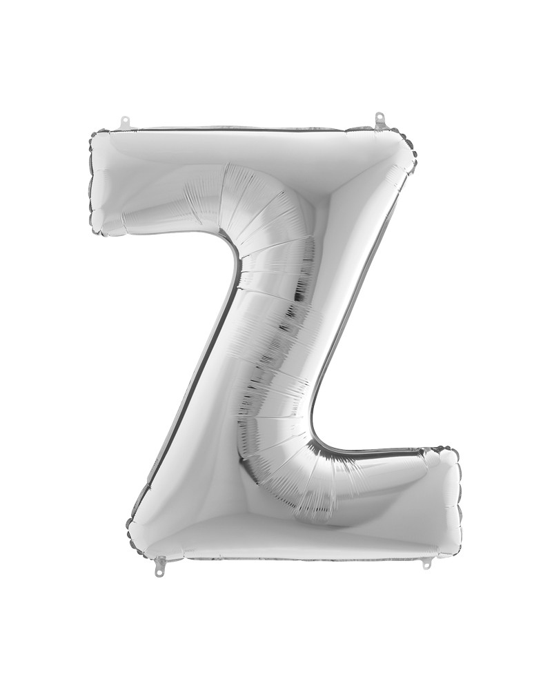 Lettre aluminium Z 102 cm Lettre aluminium Z 102 cm