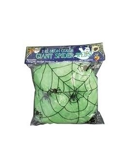 Toile d'araignée verte